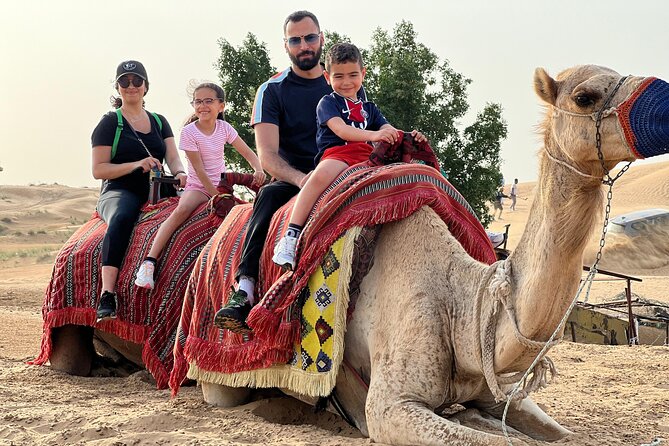 Morning Desert Safari, Quad Bike, Dunes Bashing and Camel Ride - Sandboarding Fun: A Real Activity, Not Just a Photo Op