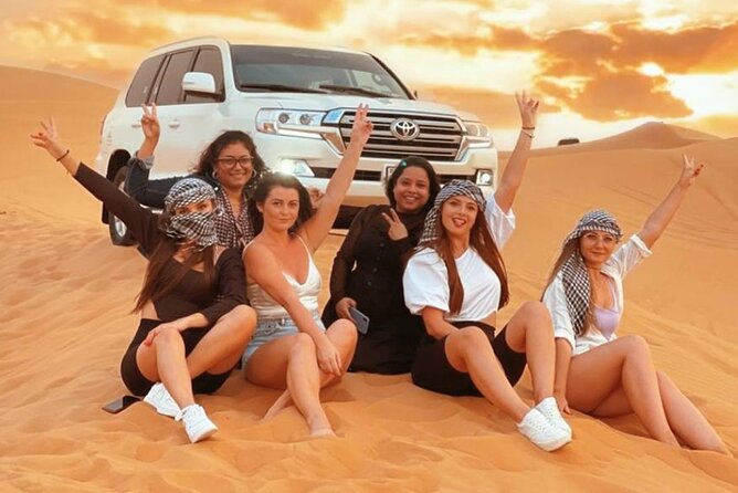 Morning Desert Safari, Quad Bike, Dunes Bashing and Camel Ride - Lahbab Dune Bashing in a 4x4: The Adrenaline You Came For