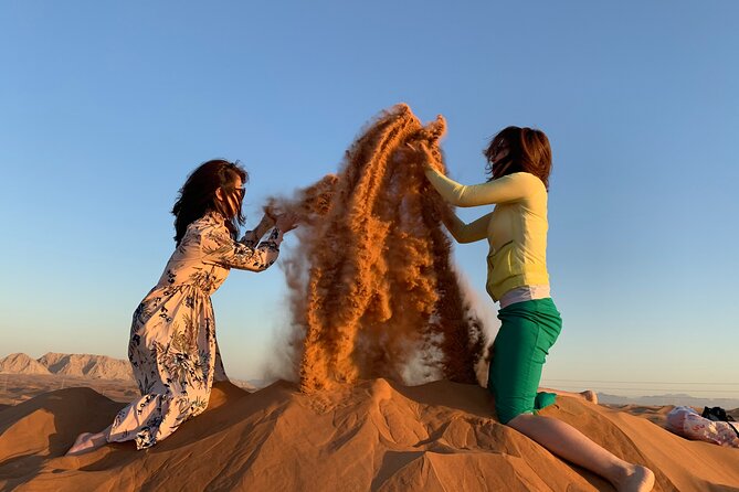 Morning Desert Safari, Quad Bike, Sandboard and Camel Ride - Quick hits before you go