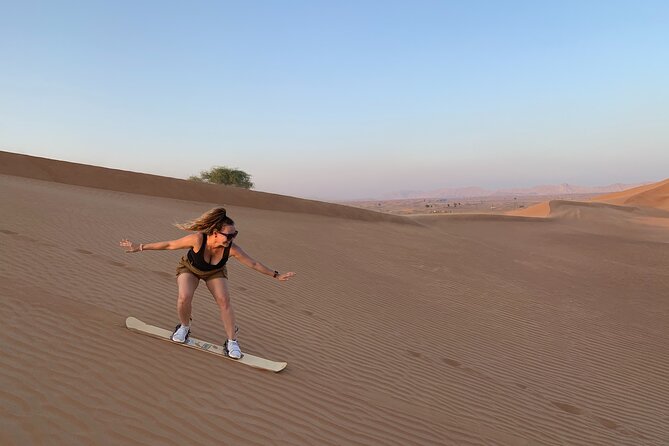 Morning Desert Safari, Quad Bike, Sandboard and Camel Ride - The SUV ride to Lahbab Red Sand Desert (and how the timing works)