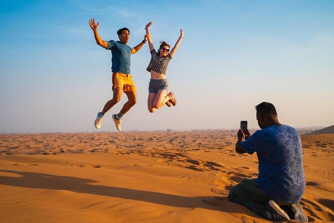 "Morning Desert Safari with Camel Farm visits & Arabic Treats" - How the timing works: an easy 4.5-hour structure