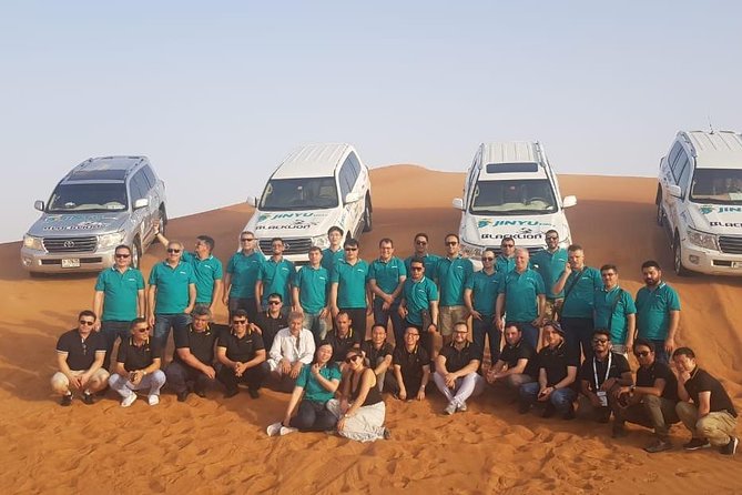 Morning Desert Safari with Camel Ride and Sandboarding - 35 to 40 Minutes of 4WD Dune Bashing in an Air-Conditioned SUV