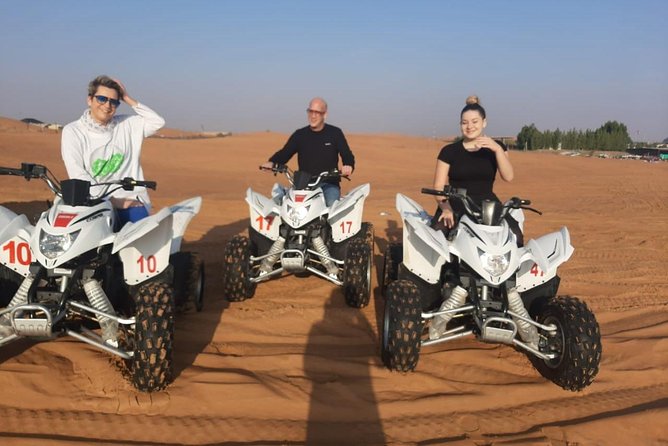 Morning Desert Safari With Quad Bike - Quad biking and the included ATV trek: your hands-on desert time