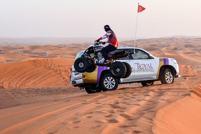 Morning Desert Safari With Quad Bike & Camel Ride Experience - Dune Bashing In An Air-Conditioned Land Cruiser