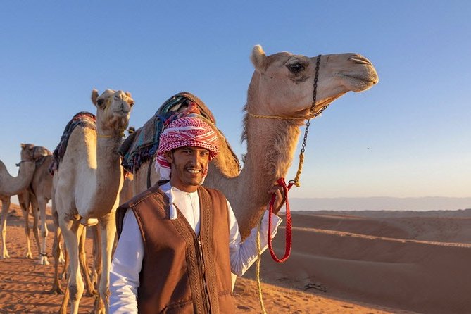 Morning Desert Safari with Quad Bike, Camel Ride & Sandboarding - Dune Bashing Safety, Plus a Real Option for Medical Concerns