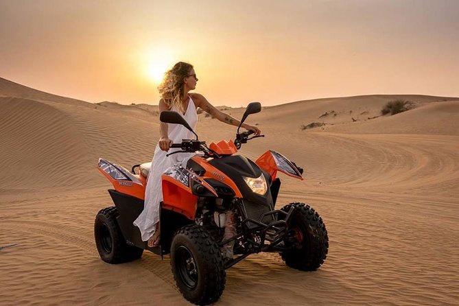 Morning Desert Safari with Quad Bike, Camel Ride & Sandboarding - Small Details That Make the Difference: Water, Bathrooms, and AC