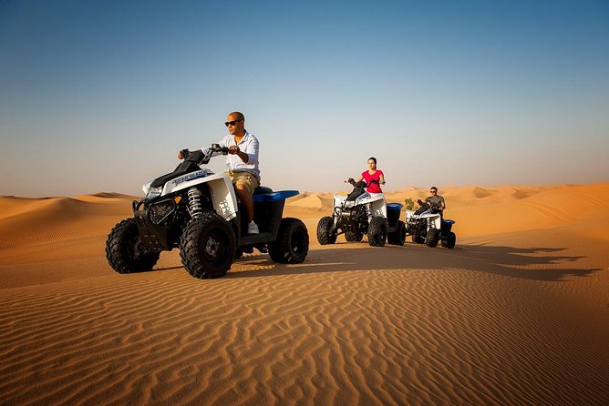 Morning Desert Safari with Quad Bike Tour Abu Dhabi - Al Khatim camel farm stop: quick culture with real payoff