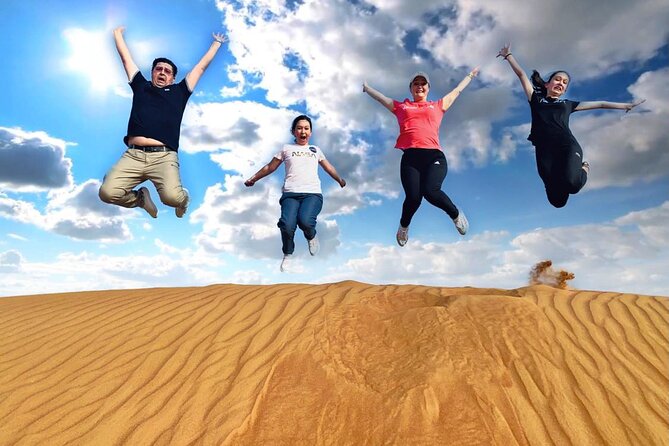 Morning Desert Safari with Quad Biking - The Camel Farm stop: a quick walk, photos, and back to the dunes story