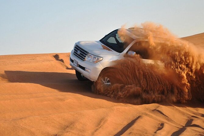 Morning Desert Safari with Sandboarding & Camel Ride on Red Dunes - Unlimited soft drinks and cold water, small detail with big impact