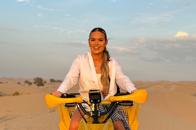Morning Safari Dune Bashing ATV Bikes Camel Ride Sandboarding - Key things I’d bet you’ll care about