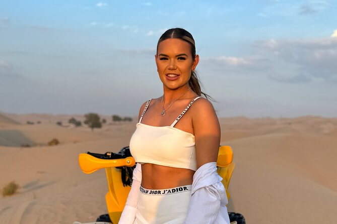 Morning Safari Dune Bashing ATV Bikes Camel Ride Sandboarding - Why Lahbab morning timing feels smarter than later