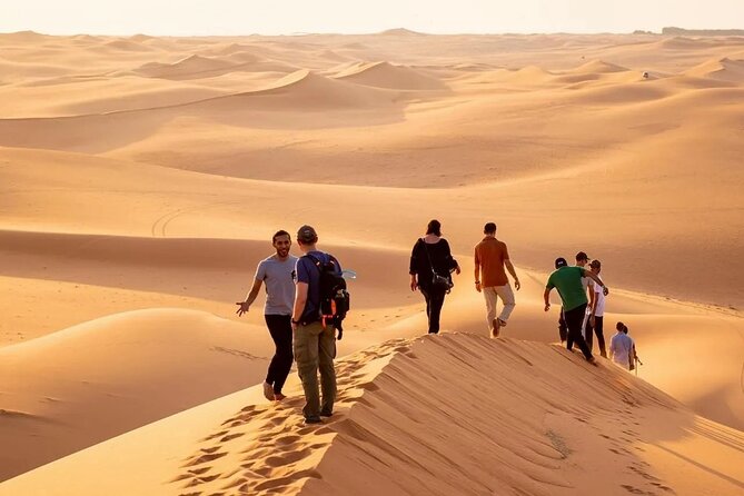 Morning Thrill: Exciting Desert Safari Adventure Camel Ride Dubai - Refreshments, photos, and your return to Dubai