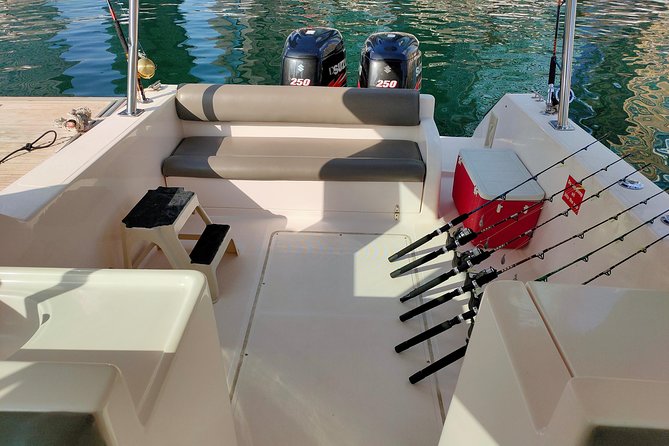 Nanje Fishing Trips Dubai - On-board comforts that make 4 hours feel easy