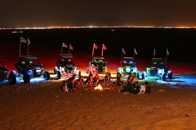 Night Raid Buggy Tours | 1-4 Seats | 2 Hours | - Pickup in Dubai and Sharjah, and the small group size effect