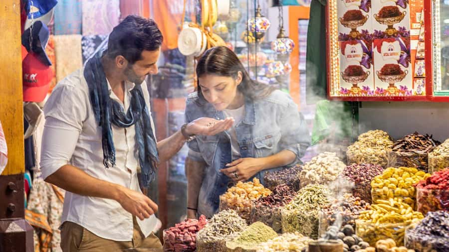 Old Dubai Heritage Tour: Souks, Mosques & more hidden gems! - Entering Jumeirah Mosque, then switching gears fast