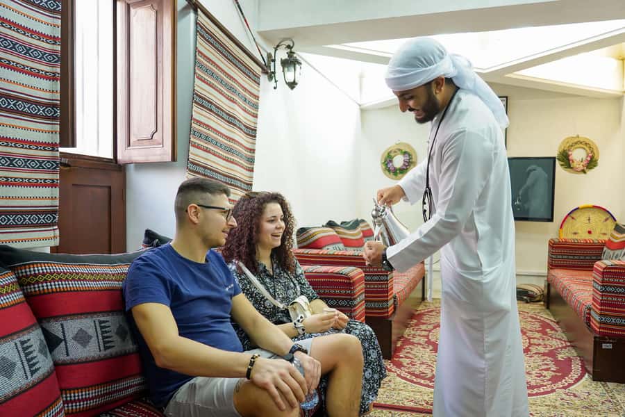 Old Dubai: Premium Guided Tour with Street Food & Abra Ride - The food loop: Karak tea, samosas, rogaq, luqaimat, and more