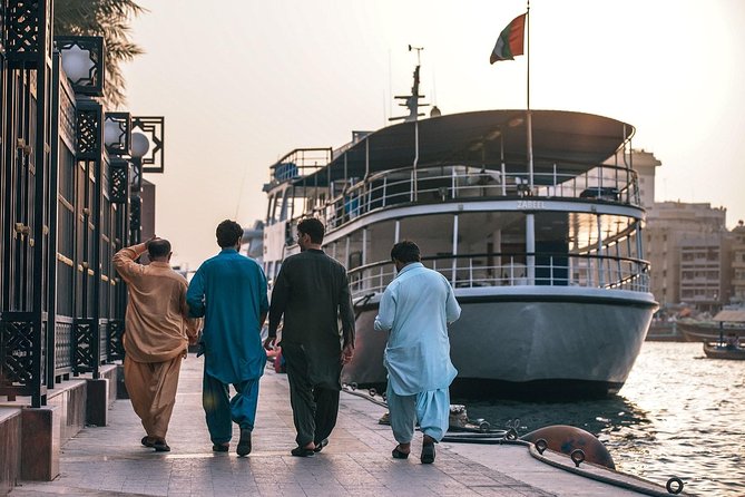 Old Dubai Walking Tour: Abra ride, Creek, Spice & Gold Souks. - Entering Old Dubai With a Route That Keeps You Moving