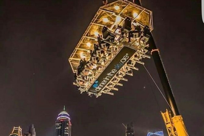 On Air Dinner Adventure in Dubai - Dubai Marina, but higher: what the 50-meter setup is really like