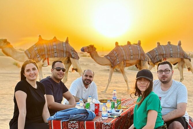 Overnight Camel Caravan with BBQ Dinner and Arabic Breakfast - Sleeping in Air-Conditioned Comfort (Yes, It’s Real)