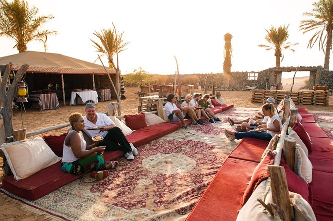 Overnight Desert Safari - Vintage Land Rovers & Traditional Activities - Torch-Lit Camp Life: Henna, Bread, Coffee, Camel Rides, and More