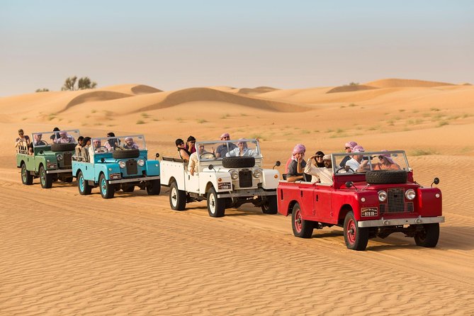 Overnight Desert Safari - Vintage Land Rovers & Traditional Activities - Morning Breakfast and the Calm Exit Back to Dubai