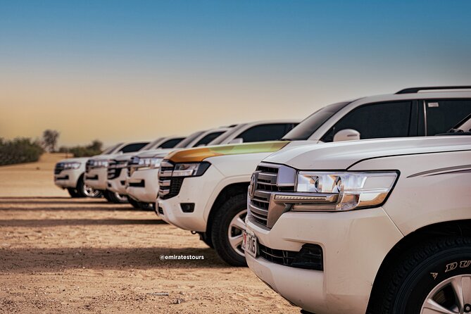 Overnight Desert Safari with BBQ Dinner & Breakfast Abu Dhabi - Camel farm time, sandboarding, and a sunset stop you can actually use