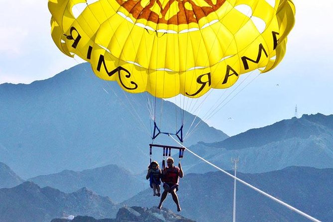 Parasailing - Ras Al Khaimah Parasailing: a short flight with big-view payoff
