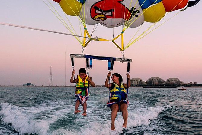 Parasailing - Photos and GoPro-style add-ons: optional, but often popular