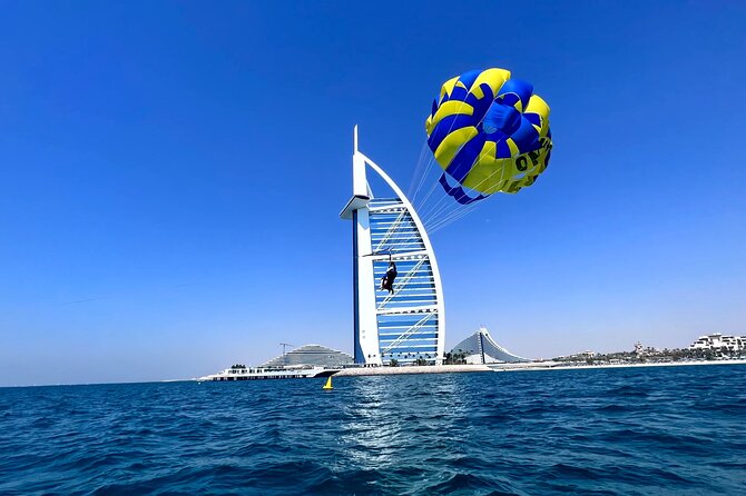 Parasailing in Dubai - Burj Al Arab View - Cruising out, launching, and what the 10-minute flight is really like