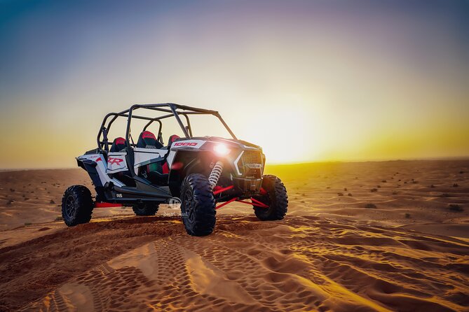 Polaris 1000CC 4Seater Buggy Rental in an open Desert Safari - How the Self-Drive Polaris Buggy Ride Feels in Real Life