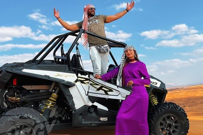 Polarize Dune Buggy 1000cc in Red Dunes Desert - Polaris RZR 1000cc dune time in Lahbab red dunes