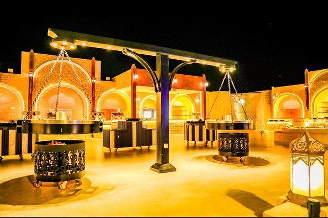 Premium Desert Safari with Live BBQ Dinner and Camel Ride Tour - The Red-Dune Safari Portion, Thrills With a Professional Driver