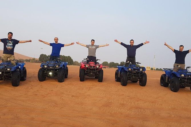Premium Dubai Desert Safari and Quad Bike Ride - Camel Ride and Sandboarding: Fun Extras That Add Texture