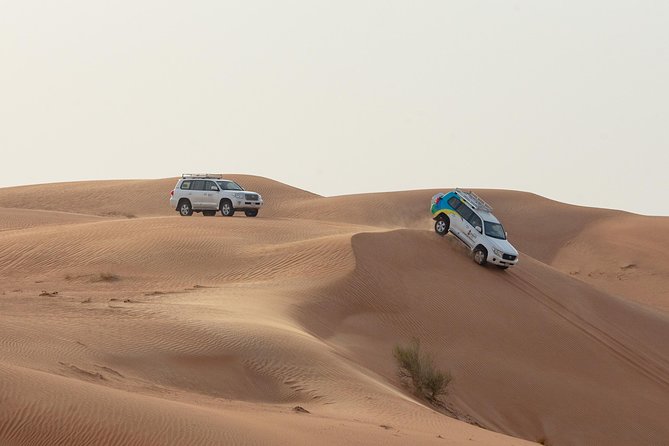 Premium Dubai Desert Safari with BBQ Dinner in the Red Dunes - From Dubai’s skyscrapers to the red dunes, fast and comfortable