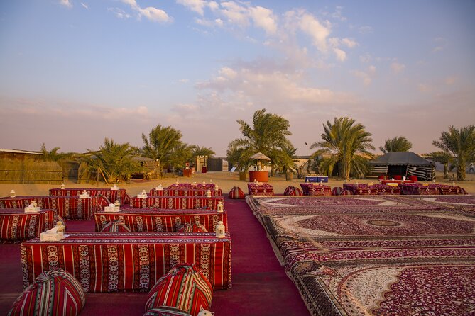 Premium Dubai Red Dunes with quadbike, camel ride and VIP Dinner - 4x4 dune bashing and sandboarding: where the thrill is real