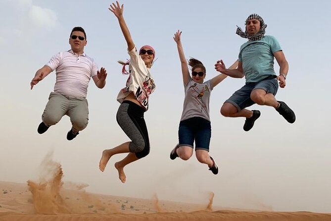 Premium Evening Desert Safari, Quad Bike, Camel & VIP BBQ Dinner - Lahbab dune bashing plus sandboarding, where the adrenaline peaks
