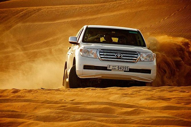 Premium Morning Desert Safari in 4x4 Private Vehicle Up To 6 Pax - Hotel pickup and air-conditioned comfort before the sand