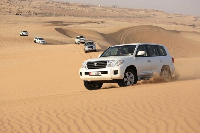 Premium Morning Desert Safari in 4x4 Private Vehicle Up To 6 Pax - Optional ATV or buggy add-ons, and how not to get surprised