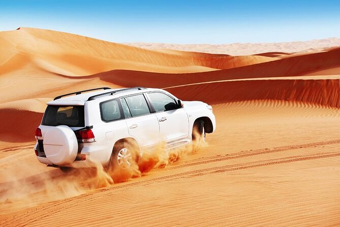 Premium Morning Dessert Safari With Quad Bike , Sand Boarding & Dune Bashing - Getting picked up in Dubai, and what the drive really means