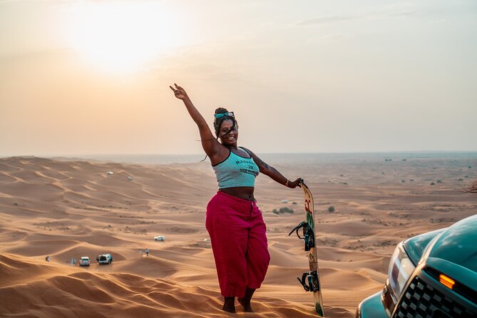 Premium Red Dune Safari with Camel Ride and BBQ in Arabian camp - Lahbab red dunes and 4x4 dune bashing, the real reason to go