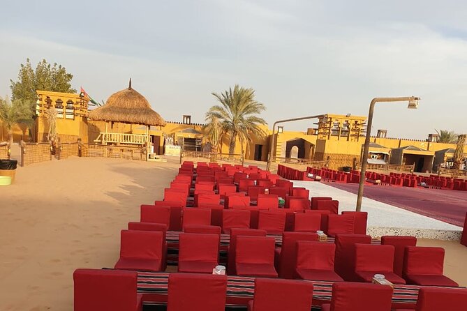 Premium Red Dunes Safari | Camel Ride | Dune Bashing | Sand Ski - Henna and Traditional Photo Ops in Kandura and Abaya