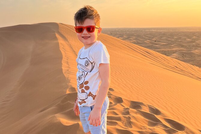 Private 4 Hour Evening Desert Safari - Sandboarding and sunset photos: how the timing makes the stops worth it