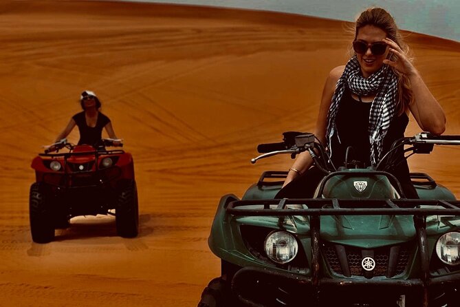Private 4Hour Desert Adventure: Dune Bashing, Camel Ride & Photos - Private Dubai pickup, then straight to Lahbab
