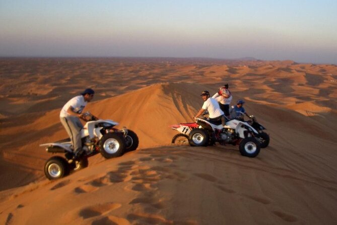 Private 4Hour Desert Adventure: Dune Bashing, Camel Ride & Photos - Sandboarding and photo moments you can plan around