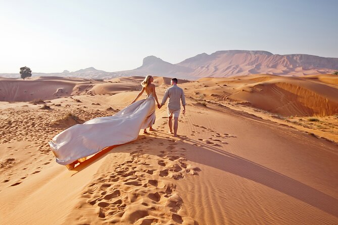 Private 4Hours Red Dunes Safari Camel Ride ,Falcon & Dune Thrills - Key Highlights