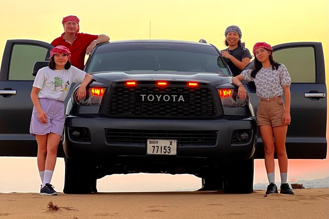 Private 4x4 Land Cruiser Desert Safari And BBQ Buffet Dinner - Key things to know before you go