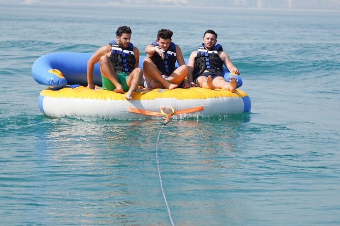 Private 60-min Group Tubing on Speedboat in Dubai - Price and value: $307.01 per group, up to 14