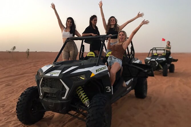 Private Desert Adventure –Dune Bashing, Dinner& Live Performances - BBQ Buffet Dinner Plus Live Performances That Keep the Energy Up