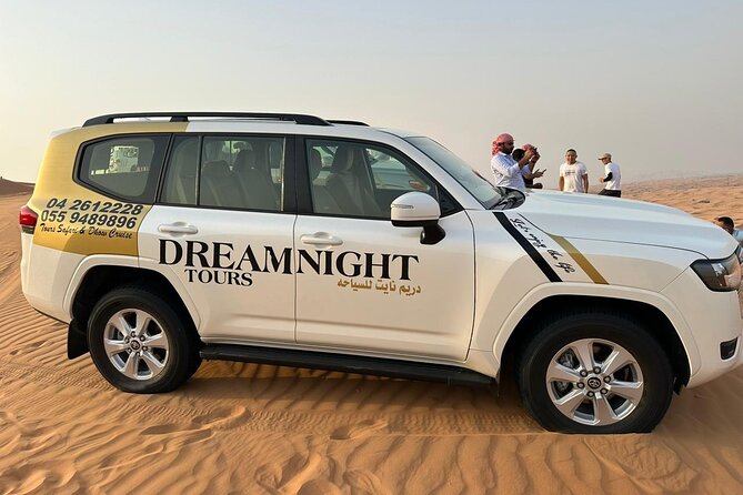 Private Desert Safari Dubai Tour With Dune Bashing and BBQ Dinner - Pickup To Lehbab Desert: The Drive, Tire Deflation, and First Look at the Dunes