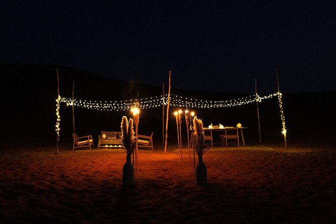 Private Dinner in the dunes in the Mleiha National Park - Key points worth knowing before you go